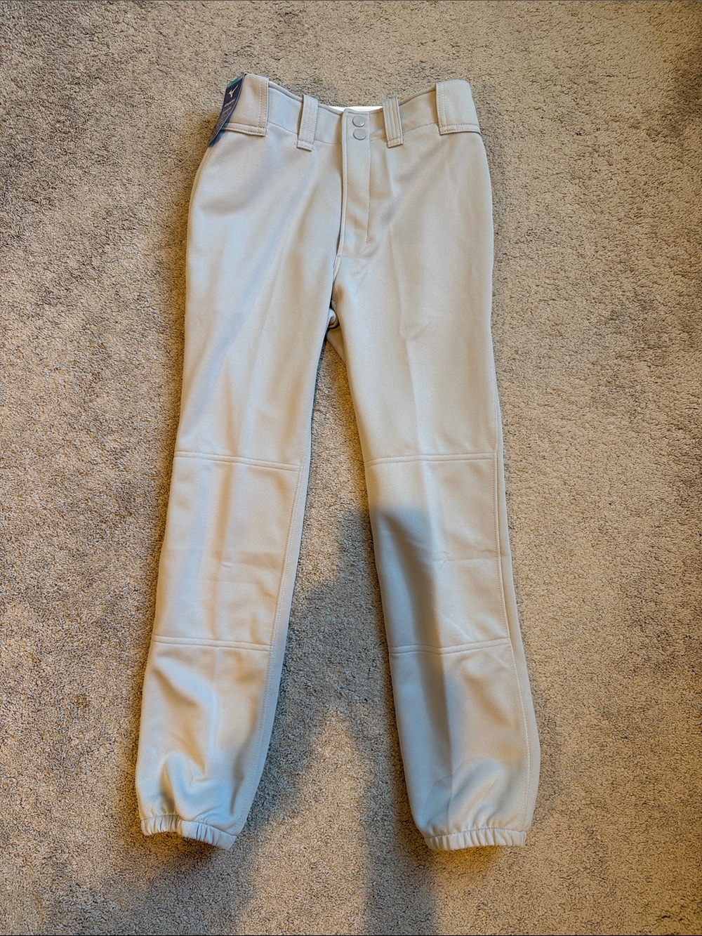 NWT Youth XL Mizuno Grey Baseball  Pants